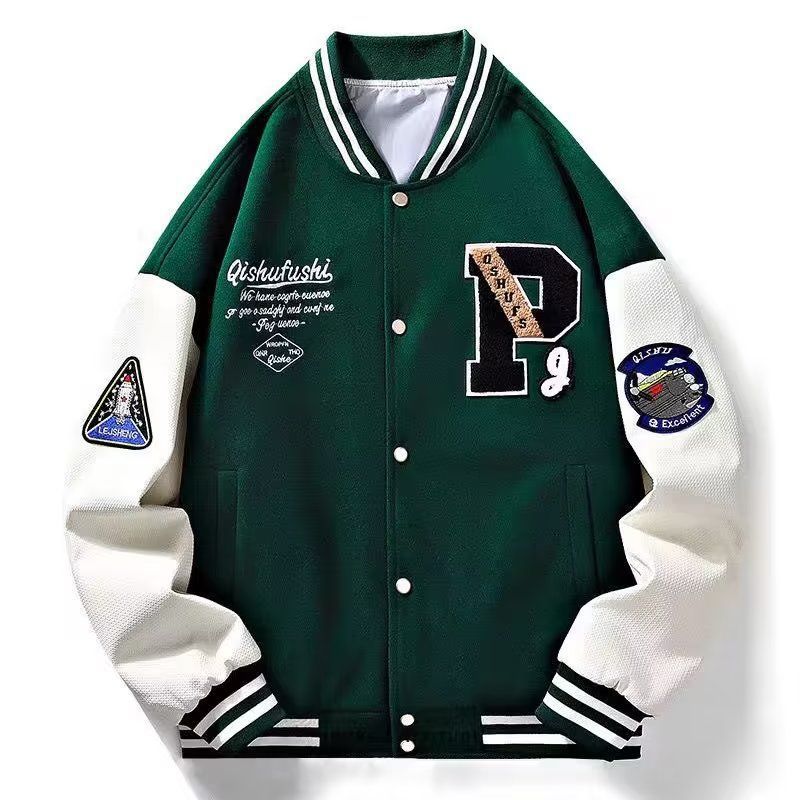 Vintage Baseball Bomberjacke voor Heren