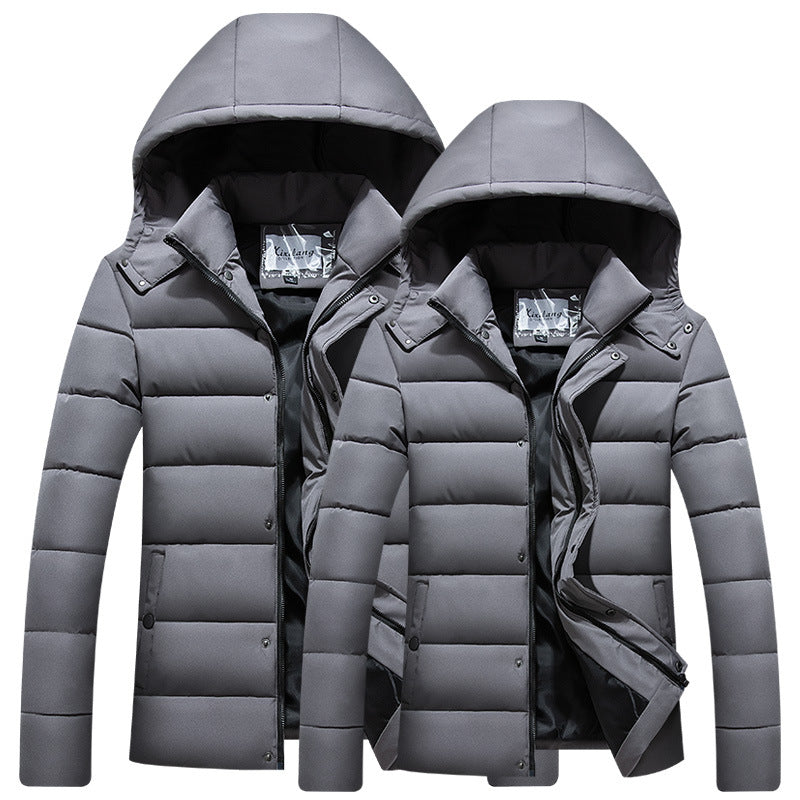 Gepolsterde heren hoodie