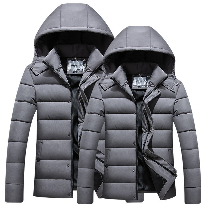 Gepolsterde heren hoodie