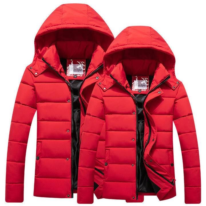 Gepolsterde heren hoodie