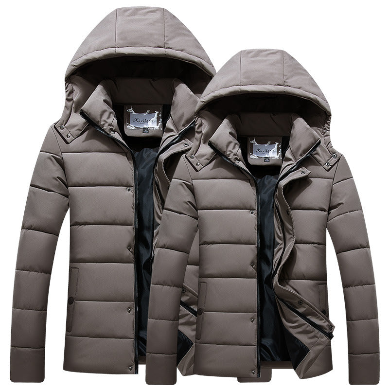 Gepolsterde heren hoodie