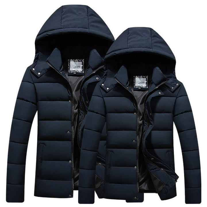 Gepolsterde heren hoodie