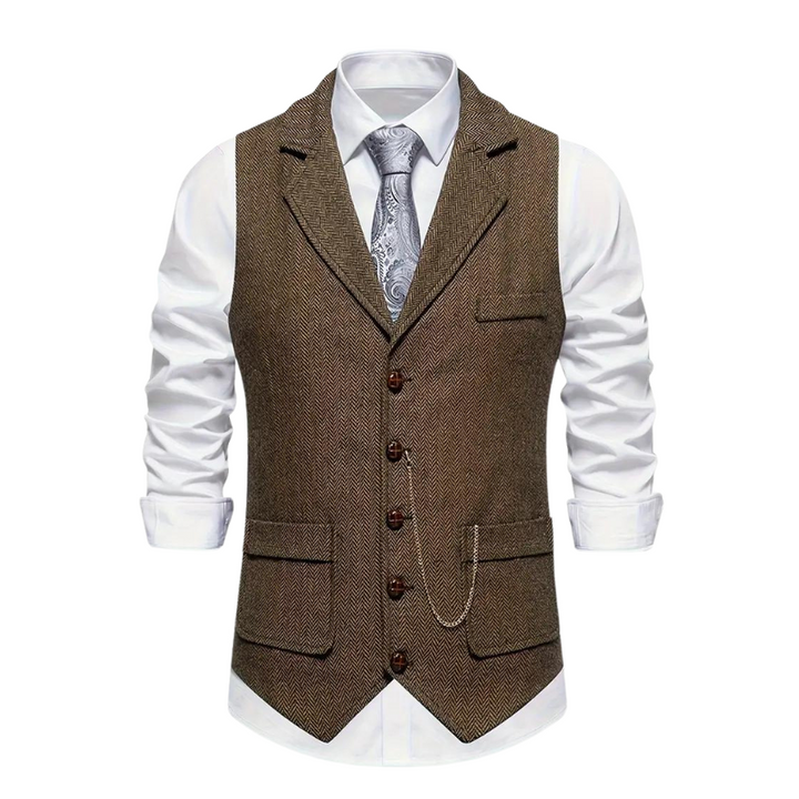 Dirk - Elegante Colbert Vest voor Heren