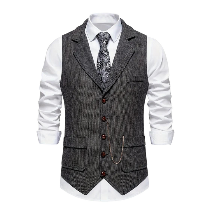 Dirk - Elegante Colbert Vest voor Heren