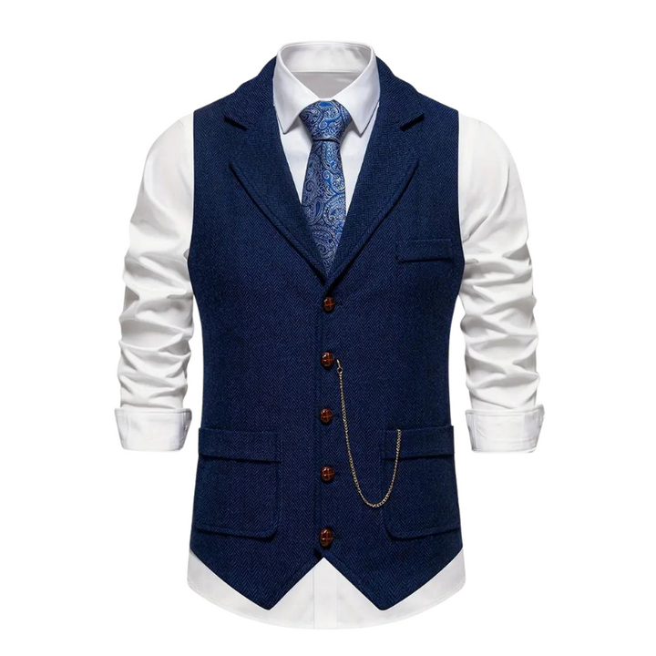 Dirk - Elegante Colbert Vest voor Heren