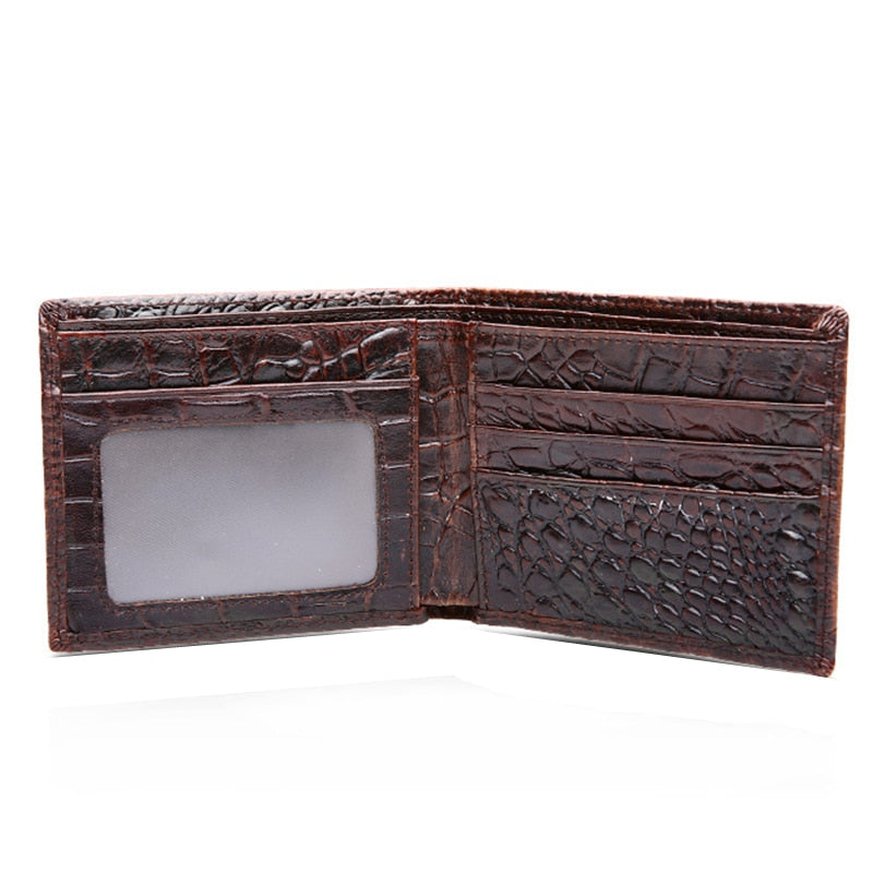 Mr Stylisch | Crocodile Leren Wallet