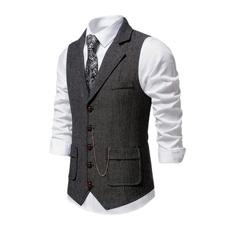 Dirk - Elegante Colbert Vest voor Heren