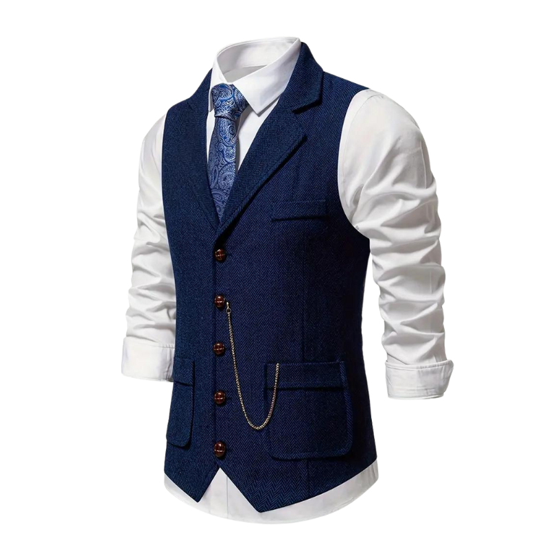 Dirk - Elegante Colbert Vest voor Heren