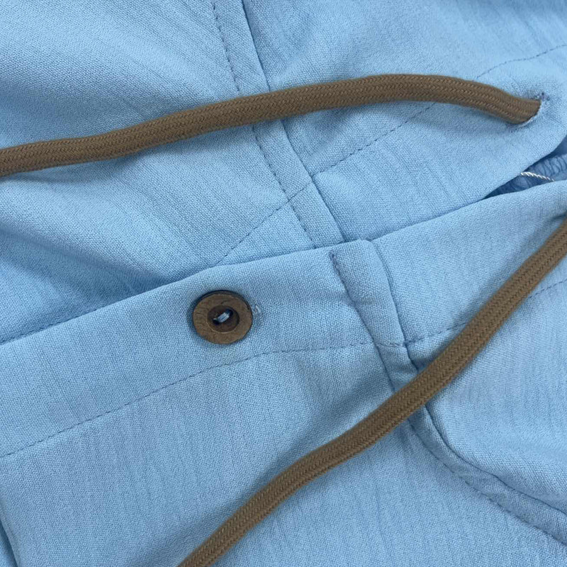 Sam | Heren hoodie met effen kleur, enkelrijige sluiting en lange mouwen