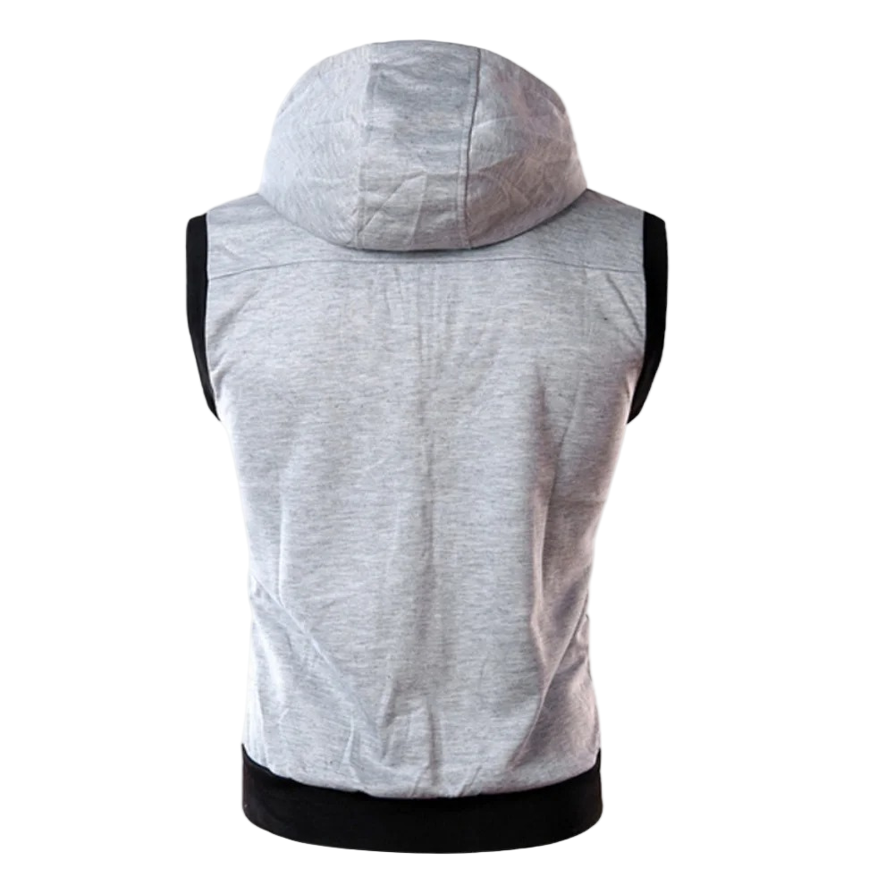 Launo - Vest zonder mouwen met capuchon