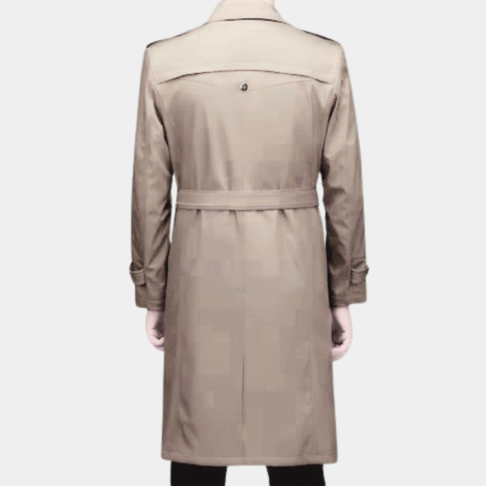 Moderne trenchcoat voor heren