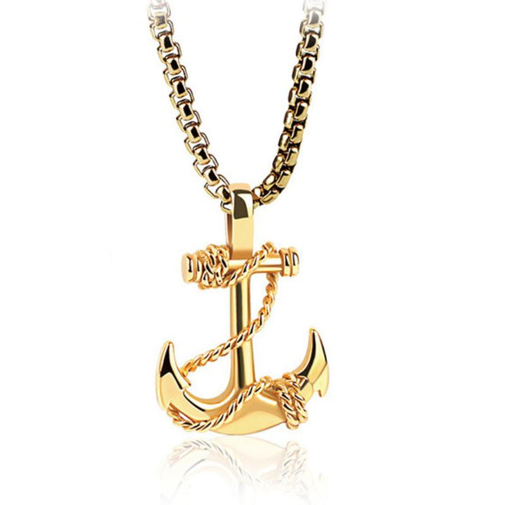 Casual Vintage Anker Kruis Ketting Dames van Hoogwaardige Legering, Verstelbaar 0