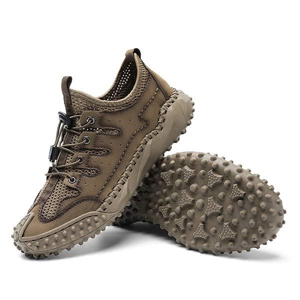 Comfortabele Heren Wandelschoenen Slip-On met Ademend Mesh en Flexibele Zool 2