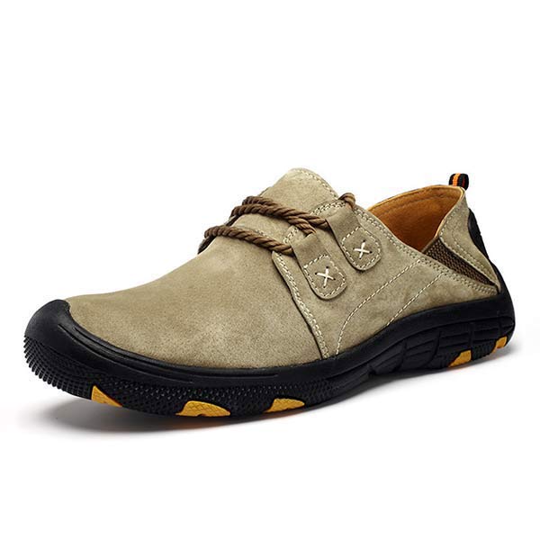 Comfortabele Wandelschoenen Heren met Ademend Materiaal en Flexibele Zool 0