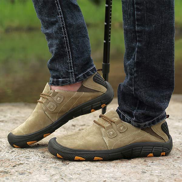 Comfortabele Wandelschoenen Heren met Ademend Materiaal en Flexibele Zool 1