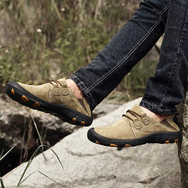 Comfortabele Wandelschoenen Heren met Ademend Materiaal en Flexibele Zool 2