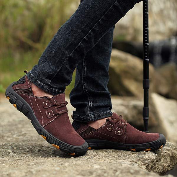Comfortabele Wandelschoenen Heren met Ademend Materiaal en Flexibele Zool 7