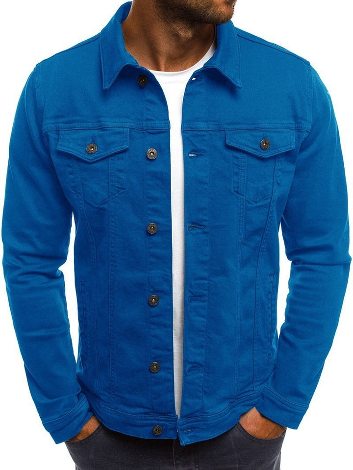 Oliver | Modieuze Denim Jacket met Duurzame Stof