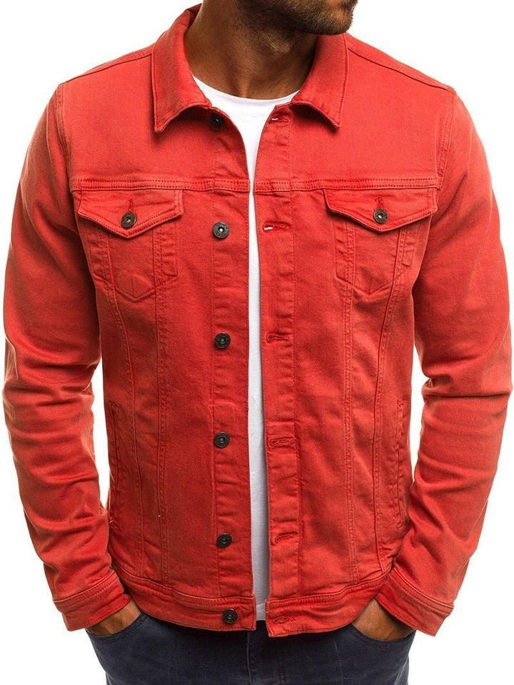 Oliver | Modieuze Denim Jacket met Duurzame Stof