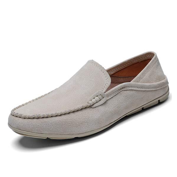Heren Loafers Zwart Suede met Flexibele Rubberen Zool en Inklapbare Hielpad 3