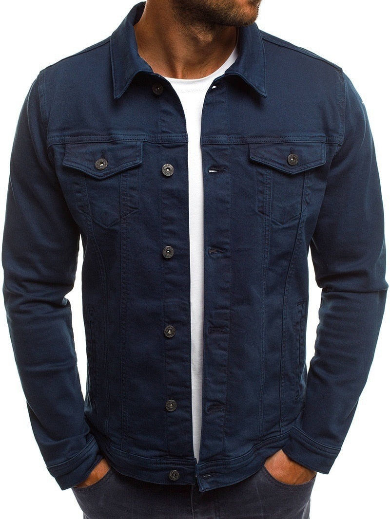 Oliver | Modieuze Denim Jacket met Duurzame Stof