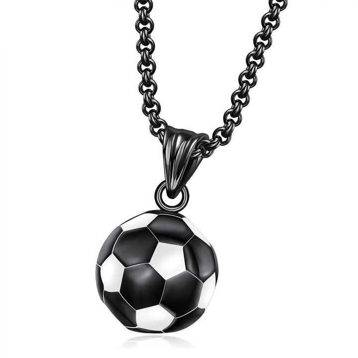 Retro Casual Voetbalketting voor Mannen van Hoogwaardige Legering, Verstelbaar 4