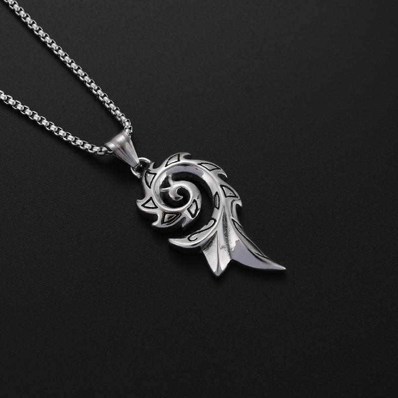Vintage Casual Ketting Dames met Vlamontwerp, Verstelbare Lengte, Lichtgewicht 0