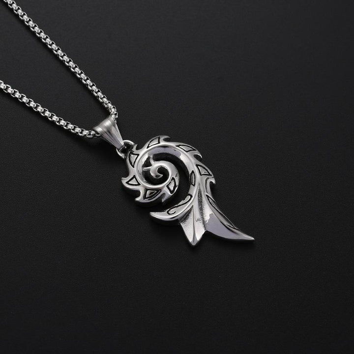 Vintage Casual Ketting Dames met Vlamontwerp, Verstelbare Lengte, Lichtgewicht 0