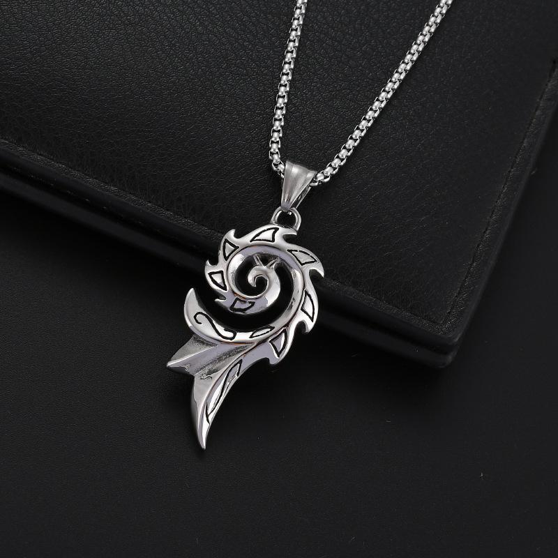 Vintage Casual Ketting Dames met Vlamontwerp, Verstelbare Lengte, Lichtgewicht 2