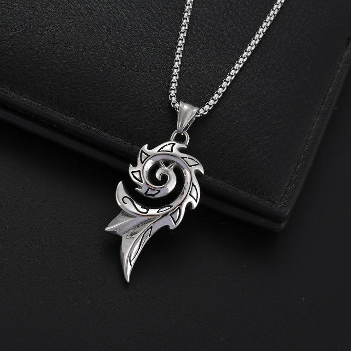 Vintage Casual Ketting Dames met Vlamontwerp, Verstelbare Lengte, Lichtgewicht 2