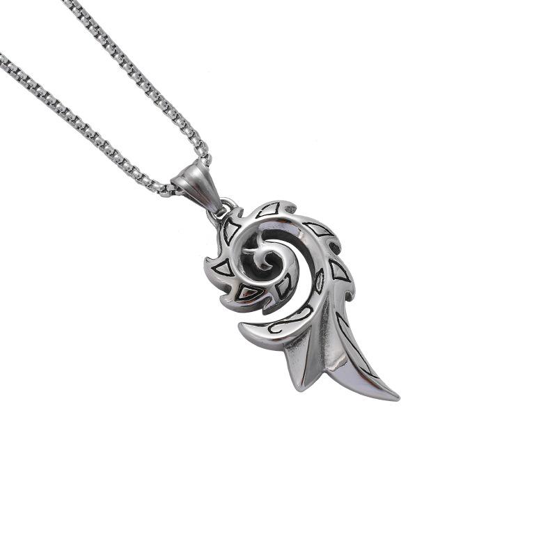 Vintage Casual Ketting Dames met Vlamontwerp, Verstelbare Lengte, Lichtgewicht 3