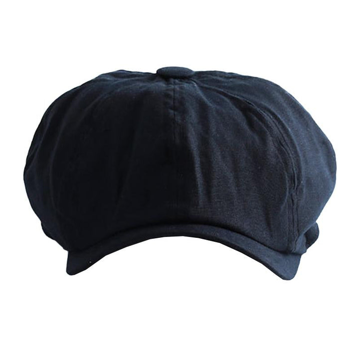 Vintage Heren Newsboy Hoed van Katoen met Korte Rand voor Elke Gelegenheid 2