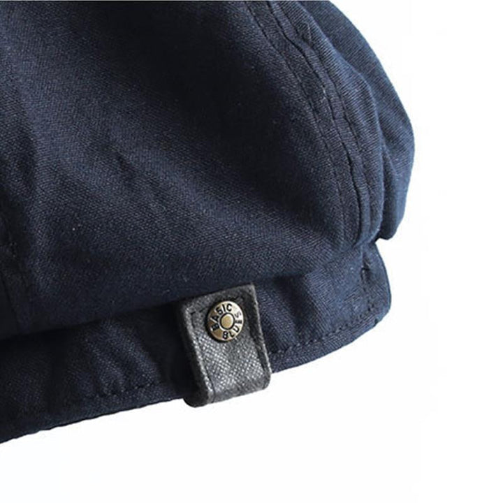 Vintage Heren Newsboy Hoed van Katoen met Korte Rand voor Elke Gelegenheid 4