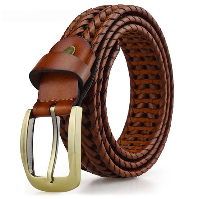 Mr Stylisch | Braided Leren Riem