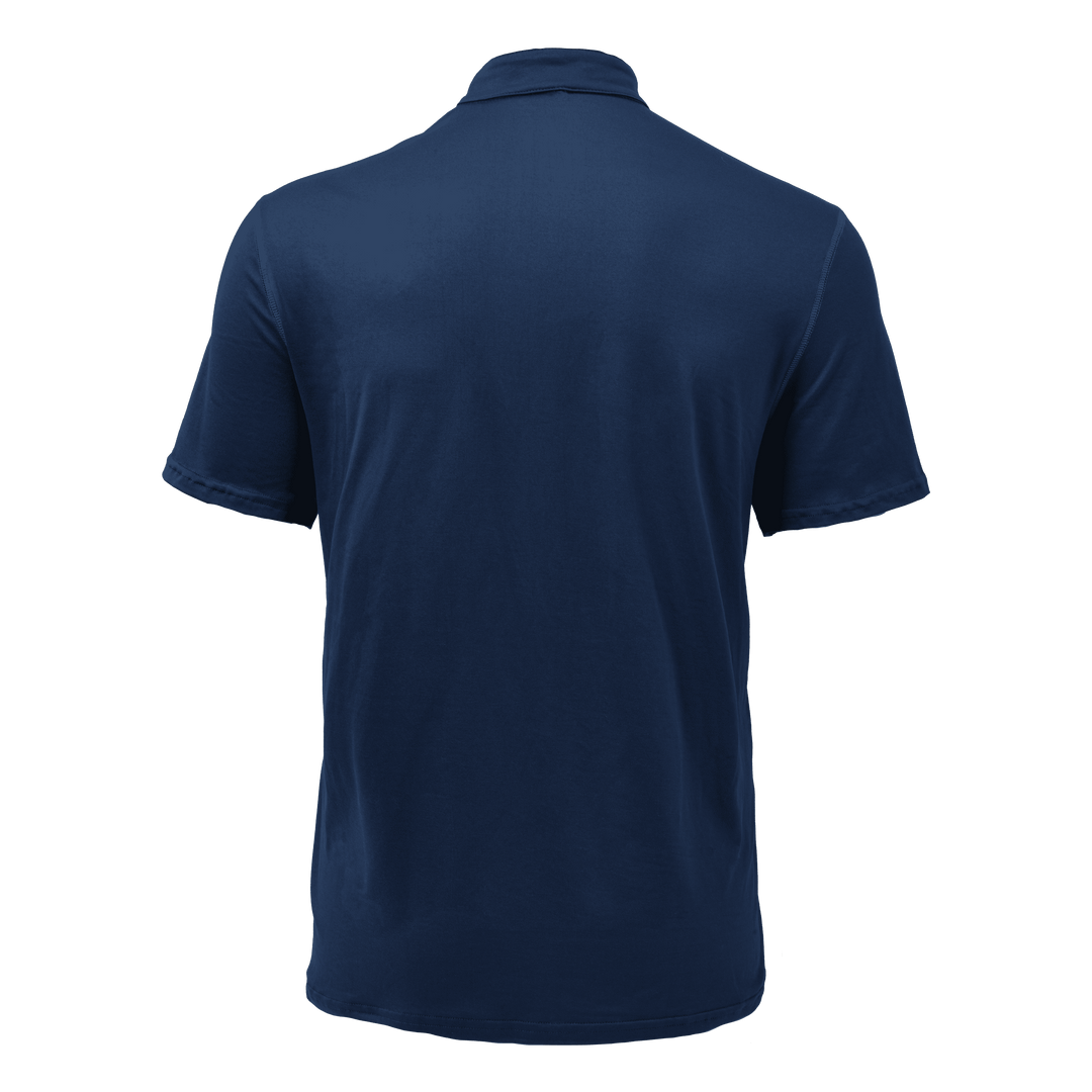 Jules | Heren T-shirt van katoen met Henley kraag, colorblock design en korte mouwen