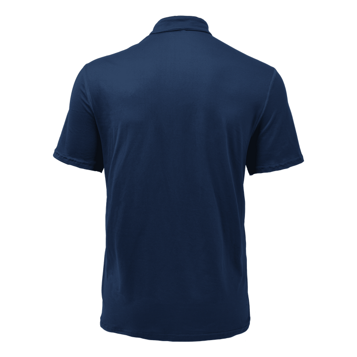 Jules | Heren T-shirt van katoen met Henley kraag, colorblock design en korte mouwen