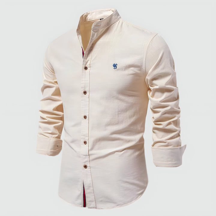 VIRTUOSO: KLASSIEKE LINEN SHIRT