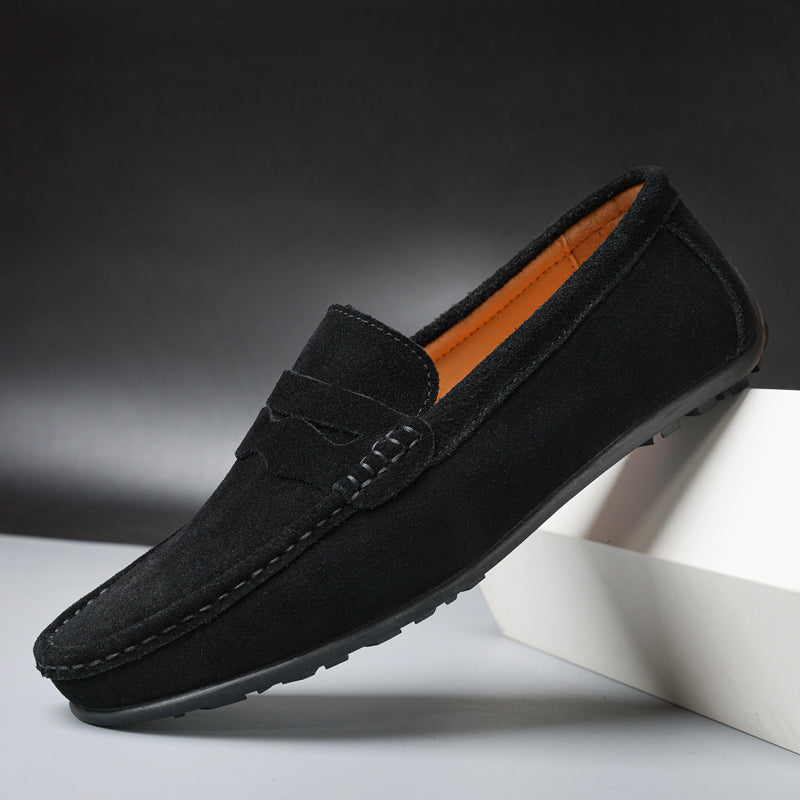 Isaac | Stylish Suede Loafers for Men with Slip-On Design and Comfortable Fit-4