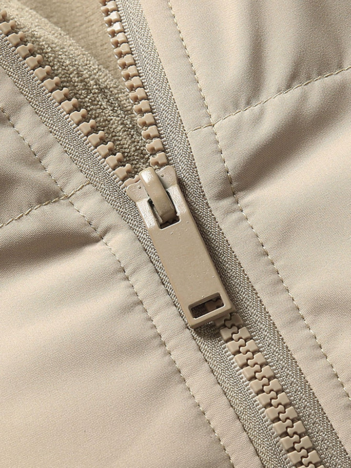 Kordkragen Pufferjacke voor heren