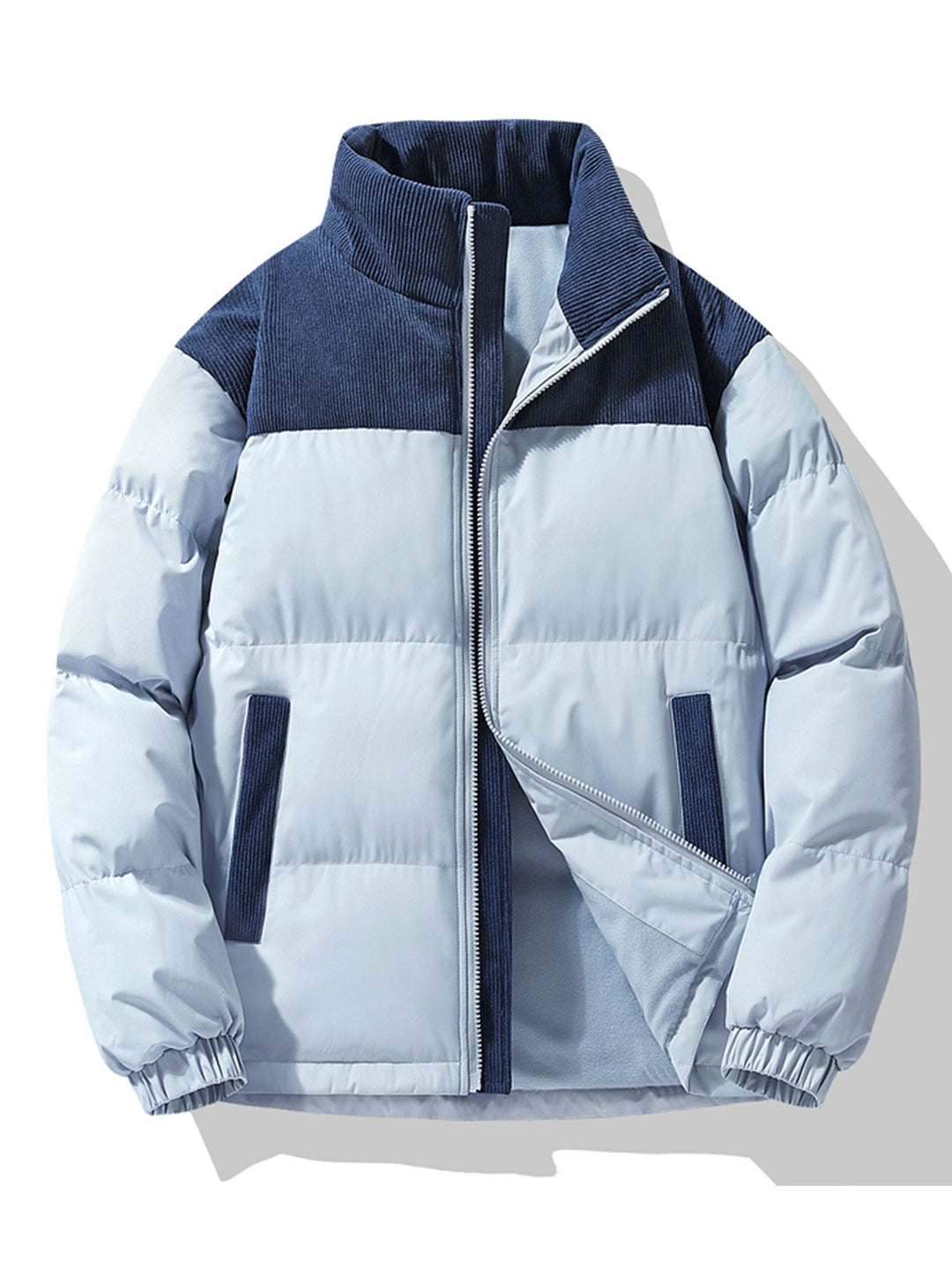 Kordkragen Pufferjacke voor heren