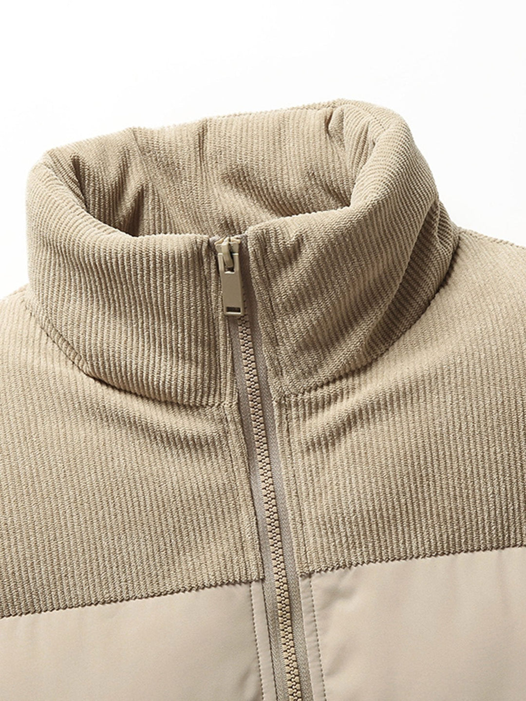 Kordkragen Pufferjacke voor heren