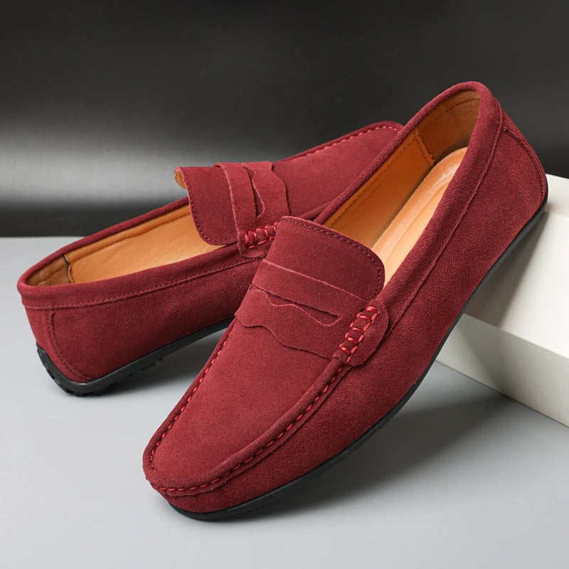 Isaac | Stylish Suede Loafers for Men with Slip-On Design and Comfortable Fit-6