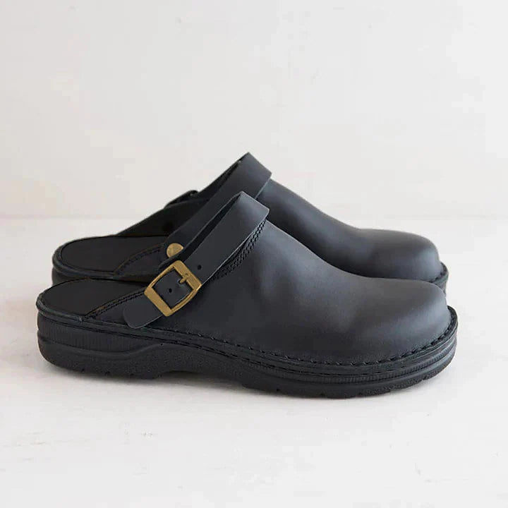 MORTIZ - Orthopedic leather clogs