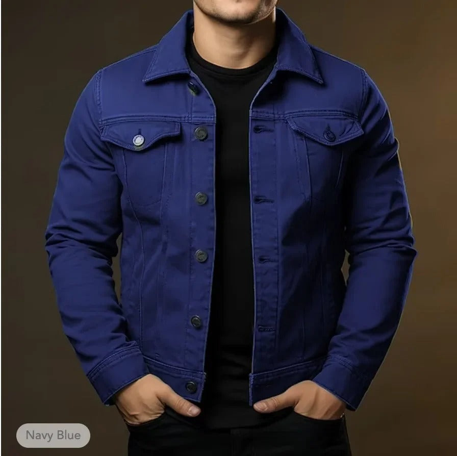 lichte denimjack voor heren