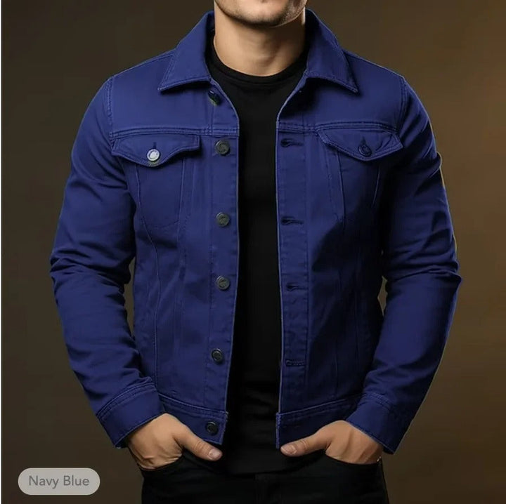 lichte denimjack voor heren